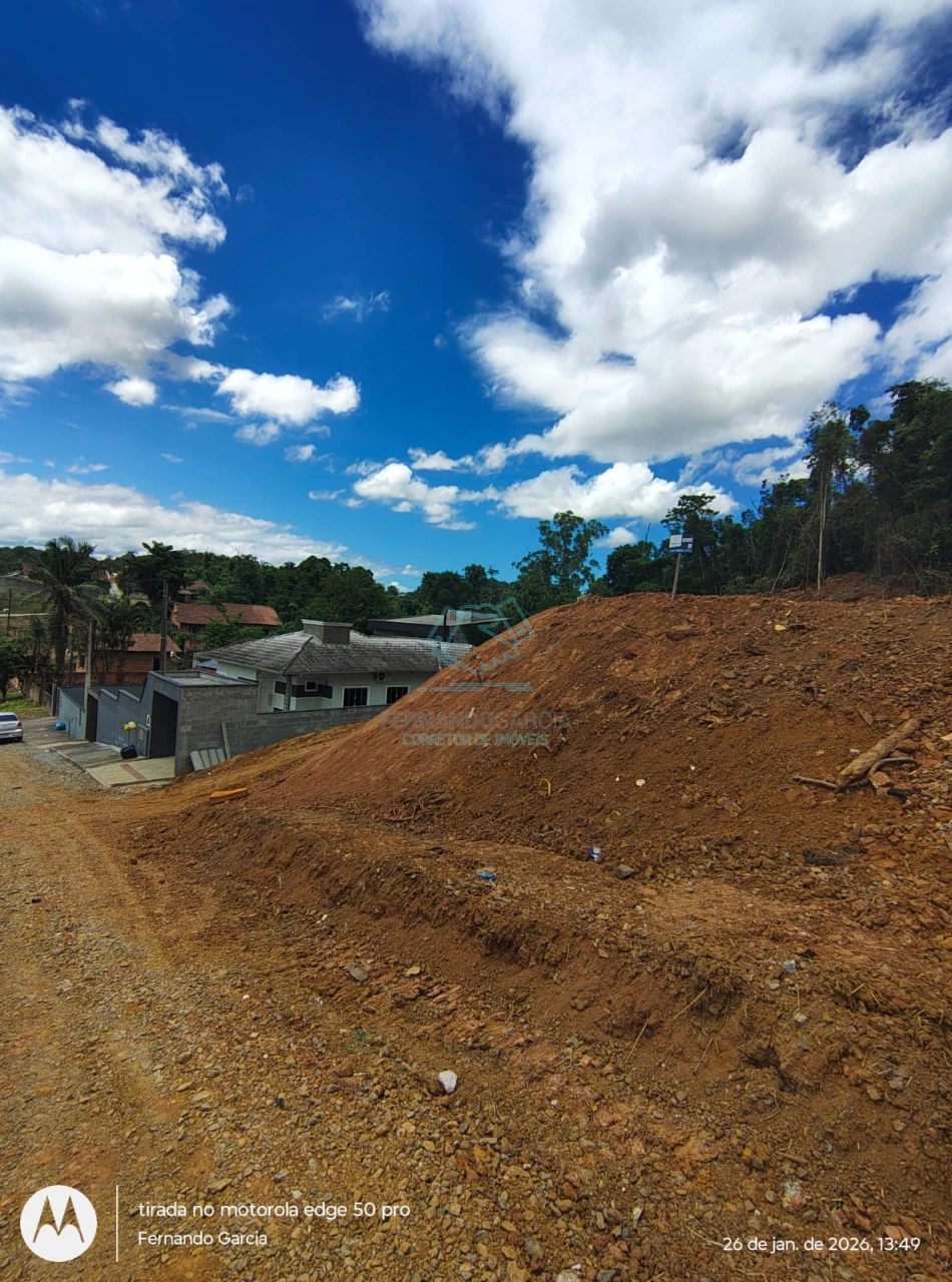 Terreno à venda – bairro boehmerwald aceita permuta no local