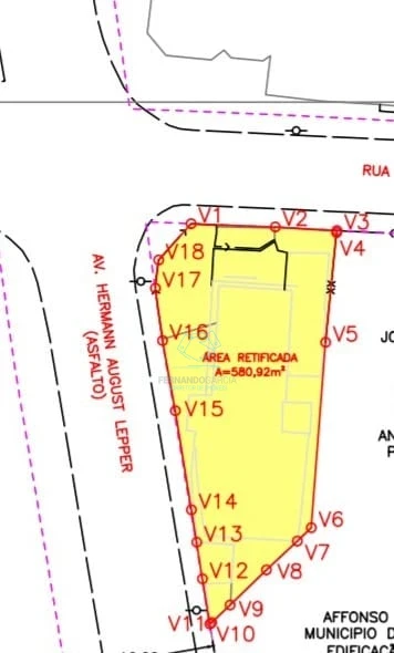 Terreno comercial à venda no Saguaçu, Joinville