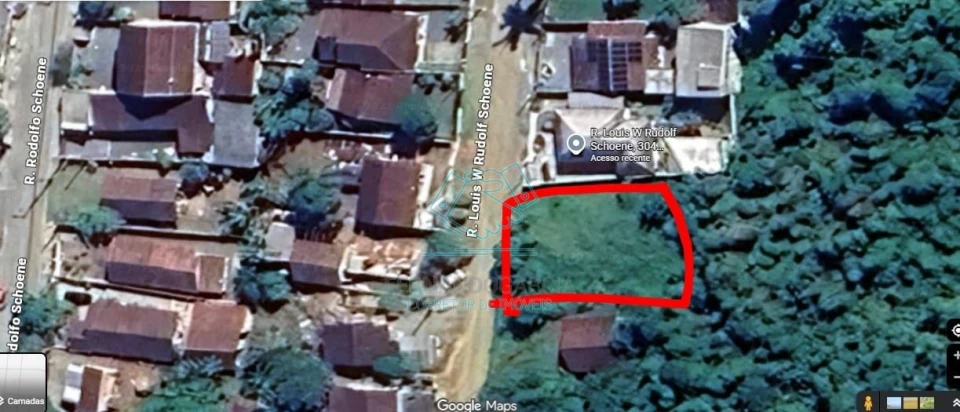 Terreno à venda – bairro boehmerwald aceita permuta no local