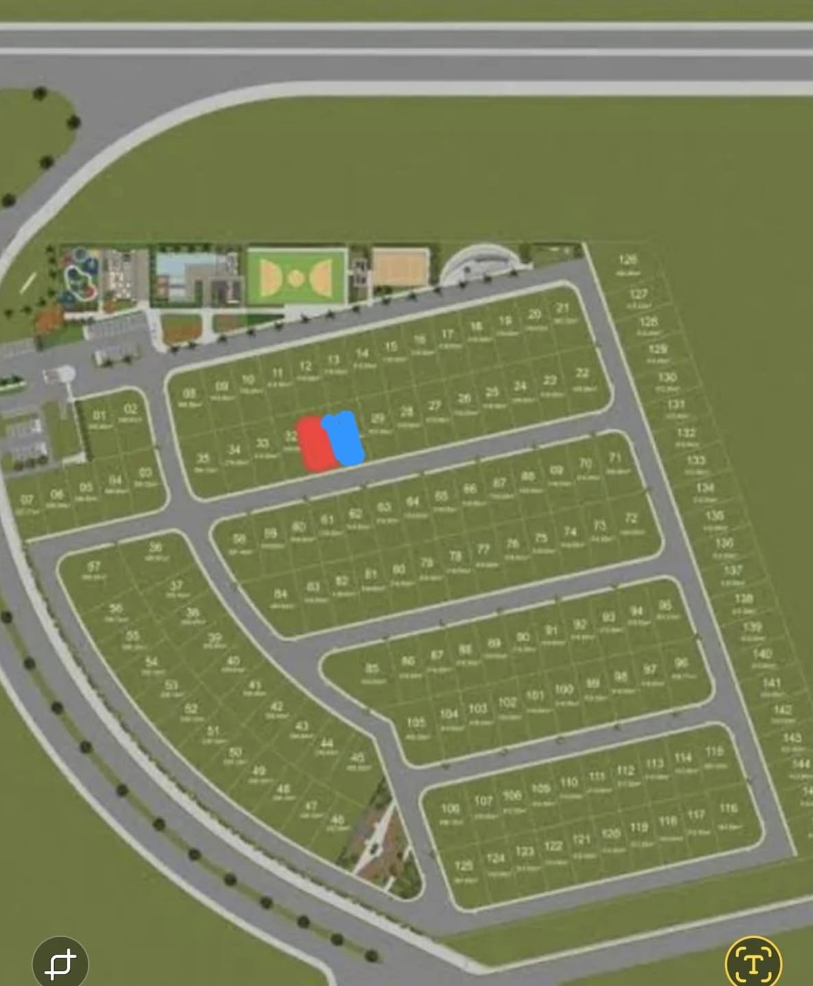 Lotes à venda, 1° Quadra, Lotes Planos com 318m², Jardim Morumbi,Londrina, PR