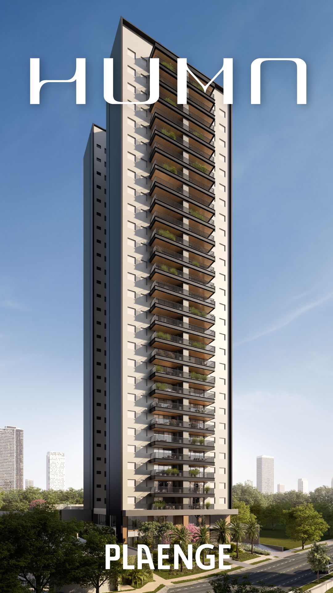 Apartamento na planta à venda, Edifício Huma, 3 quartos sendo 1 suíte, andar alto - Gleba Fazenda Palhano, Londrina, PR