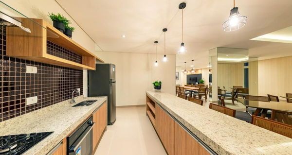 Oportunidade Apartamento à venda, Edifício Sunset Faria Lima,  66m² com 3 quartos (sendo 1 suíte), Cozinha, quartos planejados, andar alto-  em L