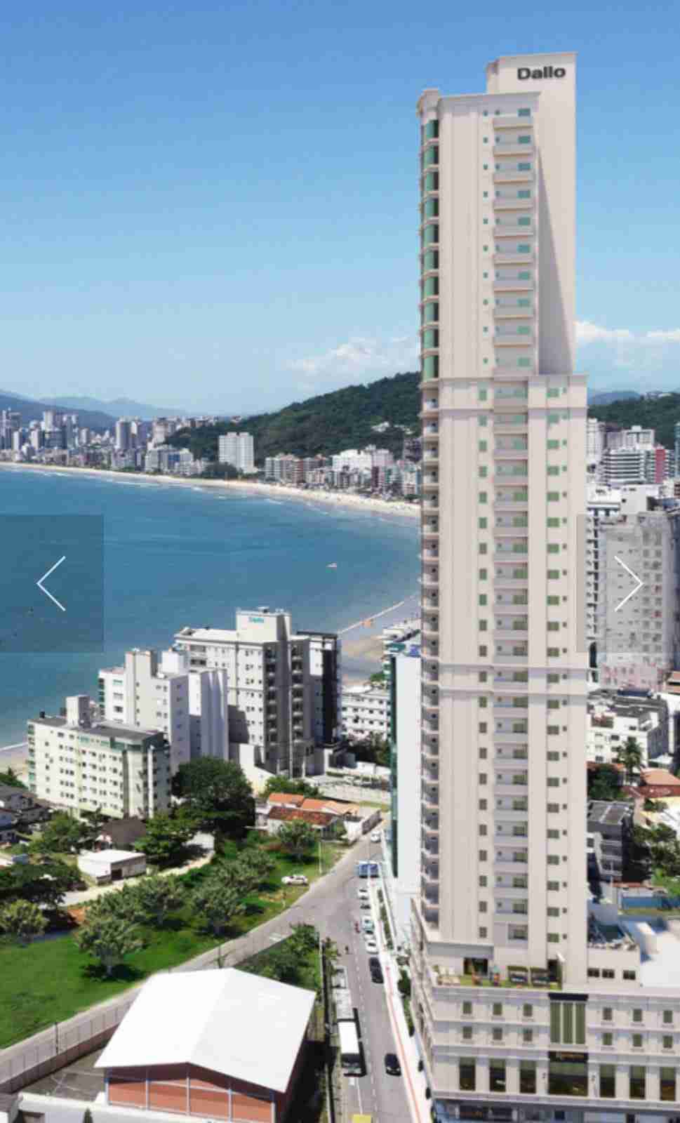 Lançamento apartamento a venda, 243m² úteis,  4 suítes, 3 vagas, Edifício Ristretto vista mar, piscina privativa, entrega dezembro 2025 - centro 