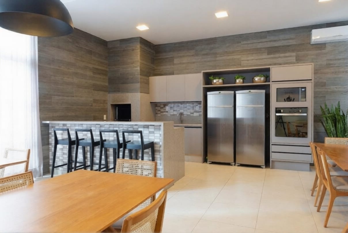 Apartamento à venda, Edifício Champs Élysées, 130m² úteis, 3 suítes, 3 vagas, andar alto, mobiliado, varanda gourmet - Gleba Palhano, Londrina, P