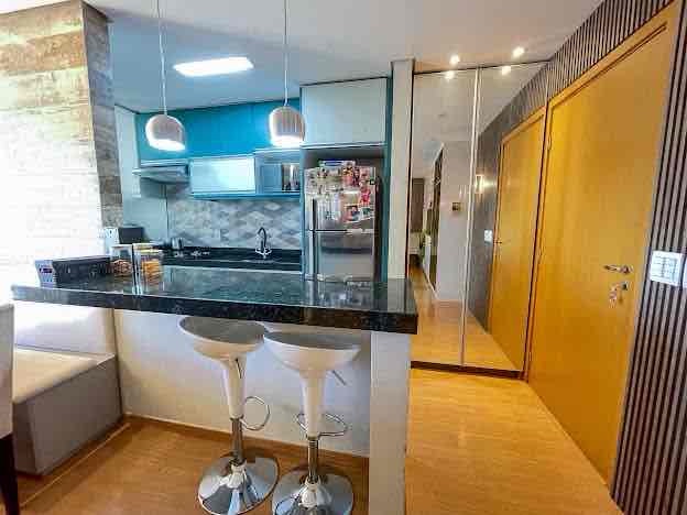 Apartamento à venda, Edifício Liberty Tower, 77m² úteis, 2 quartos, 2 vagas, planejado -  Santa Rosa, Londrina, PR