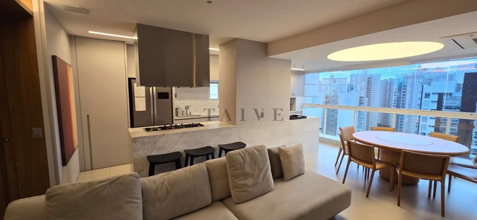 Apartamento à venda, Edifício Champs Élysées, 130m² úteis, 3 suítes, 3 vagas, andar alto, mobiliado, varanda gourmet - Gleba Palhano, Londrina, P - foto 3
