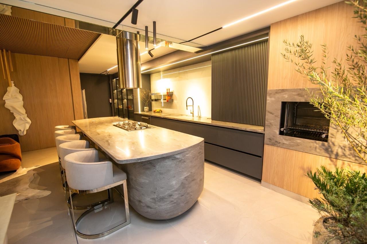 Apartamento a venda , Edifício Absoluto,  167m² úteis, 3 suites, todo planejado, andar alto, elevador privativo- Gleba Fazenda Palhano, Londrina,