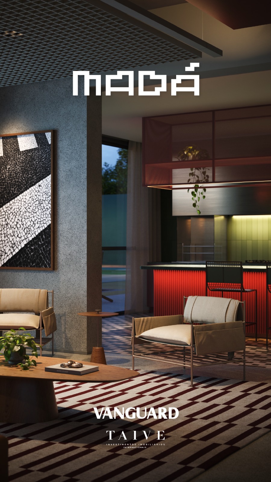 Lançamento studio de 45m² e apartamento 80m²  à venda, Edifício MADA, 3 ou 1 quarto, 1 ou 2 vagas - Gleba Palhano - Londrina, PR