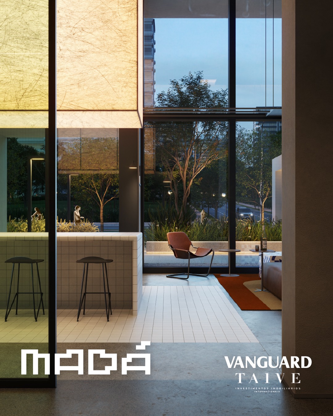 Lançamento studio de 45m² e apartamento 80m²  à venda, Edifício MADA, 3 ou 1 quarto, 1 ou 2 vagas - Gleba Palhano - Londrina, PR