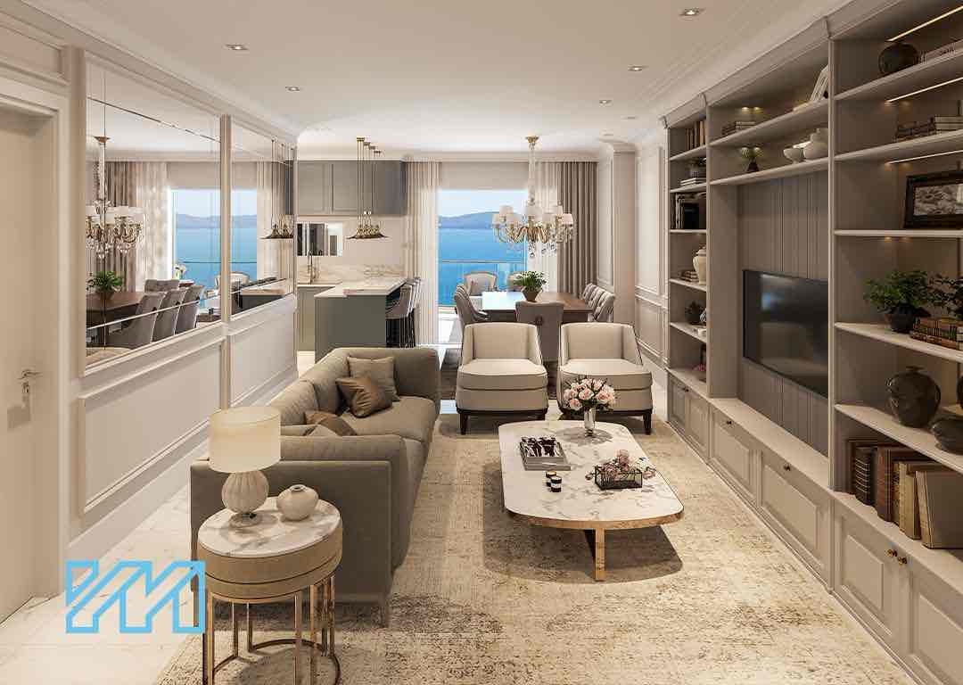 Lançamento apartamento a venda, 243m² úteis,  4 suítes, 3 vagas, Edifício Ristretto vista mar, piscina privativa, entrega dezembro 2025 - centro 