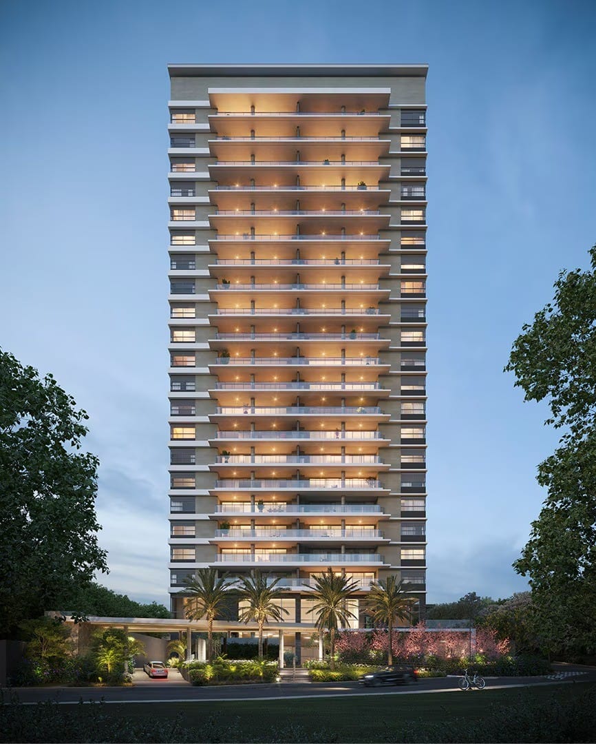 Apartamento à venda, Edifício Aura, 195m² úteis, 3 suítes, 3 vagas, elevador privativo, ampla sacada com churrasqueira - Gleba Palhano, Londrina,