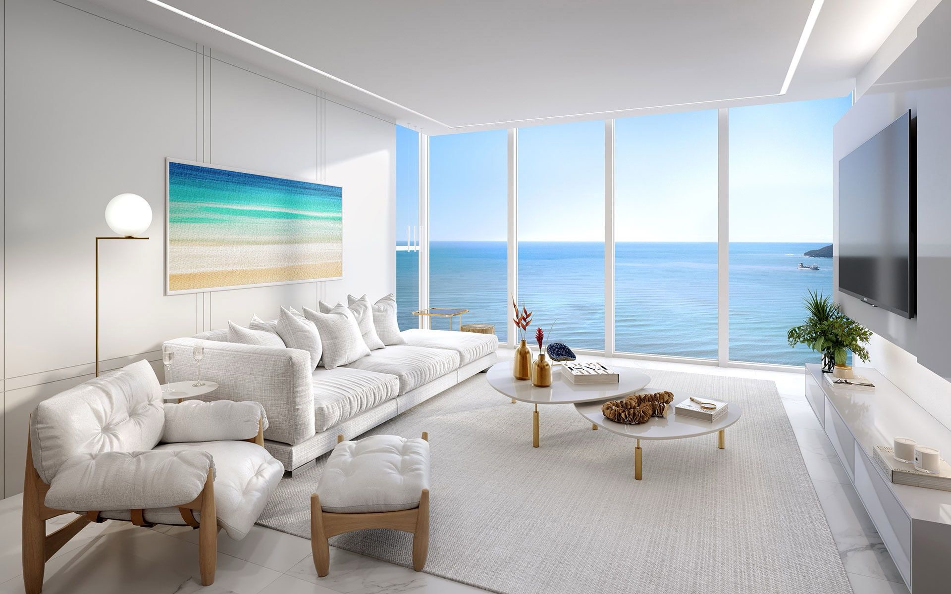 Apartamento direitos à Venda, em 100x direto com a construtora, 146m² úteis, vista mar, 4 quartos sendo 2 suítes, 3 vagas - Centro, Balneário Cam