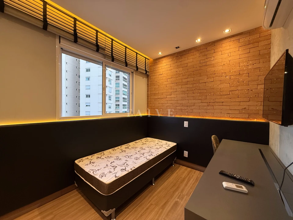 Apartamento mobiliado e decorado Champs Élysées 3 suites com closet e hidromassagem na Praça Pè Vermelho em Londrina