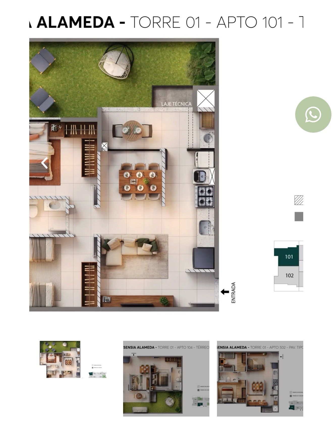 Apartamento padrão à Venda, Gleba Fazenda Palhano, Londrina, PR