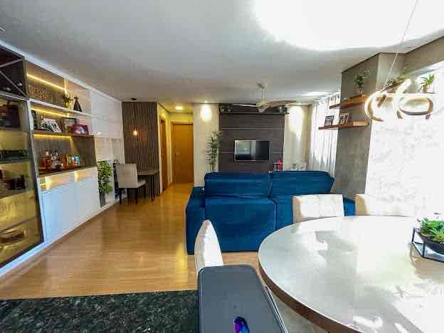 Apartamento à venda, Edifício Liberty Tower, 77m² úteis, 2 quartos, 2 vagas, planejado -  Santa Rosa, Londrina, PR
