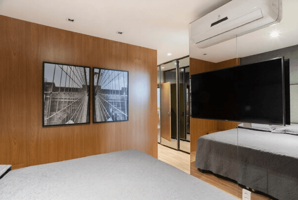 Apartamento à venda, Edifício Champs Élysées, 130m² úteis, 3 suítes, 3 vagas, andar alto, mobiliado, varanda gourmet - Gleba Palhano, Londrina, P