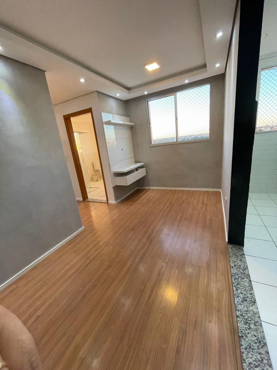 Apartamento à venda Spazio Louvre, 45m², 2 dormitórios com armários, 1 banheiro, 1 vaga de garagem, móveis embutidos, Gleba Fazenda Palhano, Lond