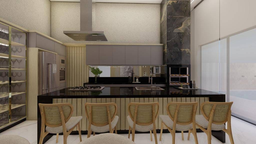 Casa à 173m² venda/3 suítes (sendo 1 master com closet)Piscina/4 vagas - Condomínio Legend Santa Rosa, Londrina, PR