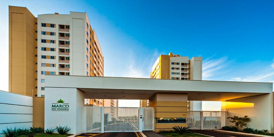Apartamento à venda, Ed. Marco dos Pioneiros  2 Dorm, Mobiliado, Sacada c/ Churrasqueira, Andar Alto, Jard. Morumbi, Londrina, PR