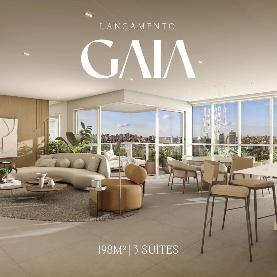 Oportunidade Apartamento na planta à venda, Edifício Gaia, 198m² úteis, 3 suítes,3 vagas, elevador privativo, andar alto - Nova Prochet- Londrina