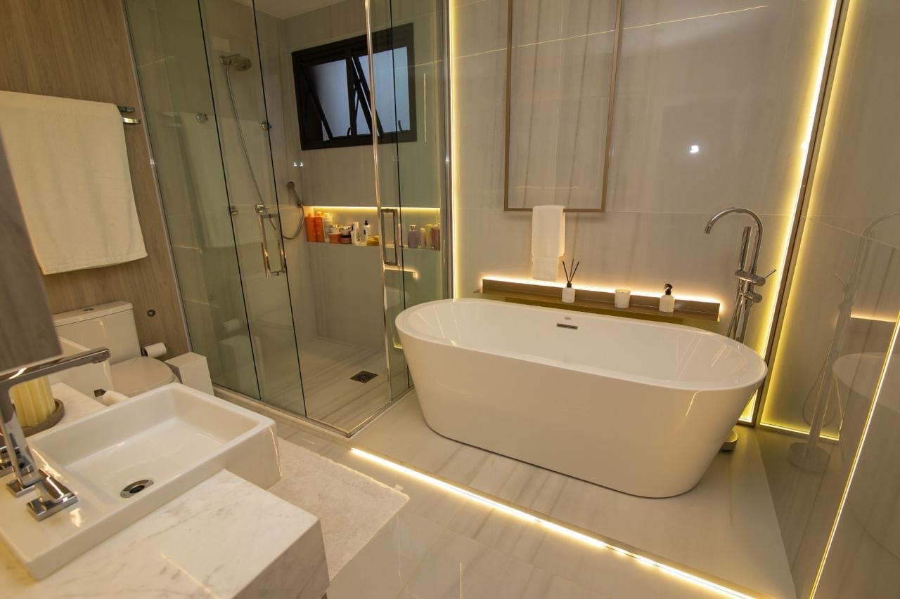 Apartamento a venda , Edifício Absoluto,  167m² úteis, 3 suites, todo planejado, andar alto, elevador privativo- Gleba Fazenda Palhano, Londrina,