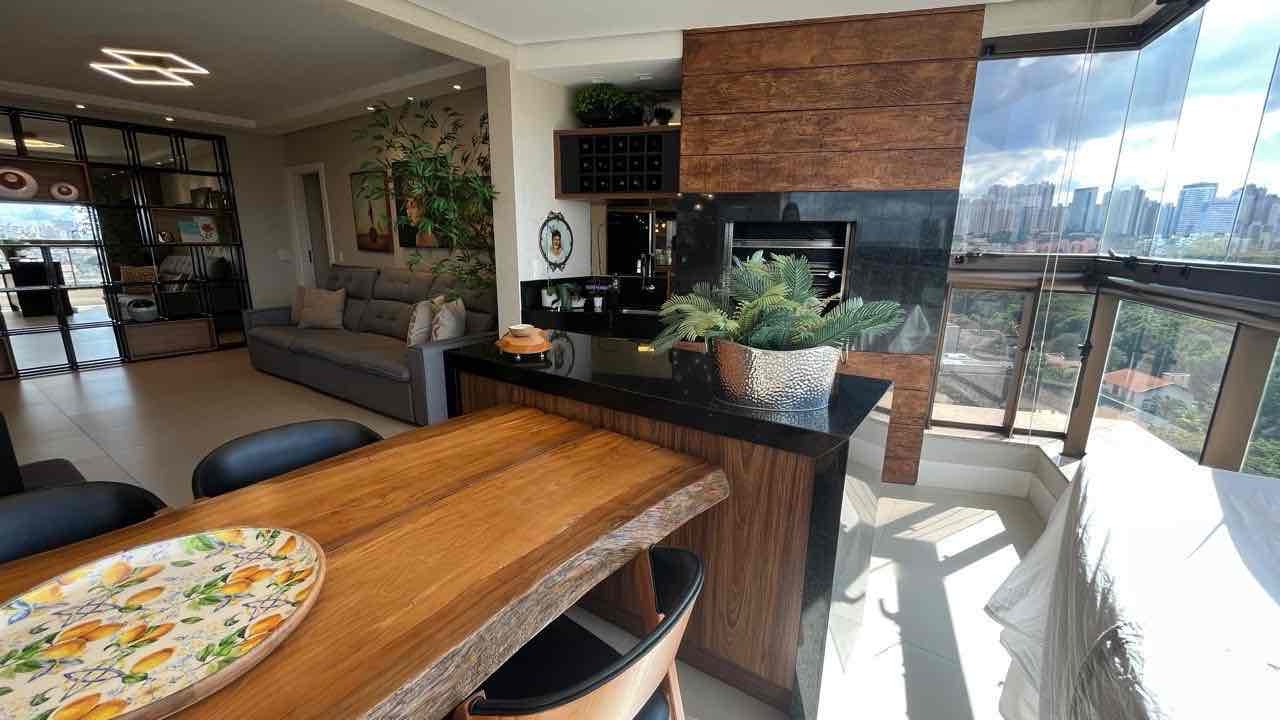 Apartamento semi mobiliado à venda, Edifício Palazzo Veronesi, 240m² úteis, 4 quartos sendo 2 suítes - Bela Suiça, Londrina, PR