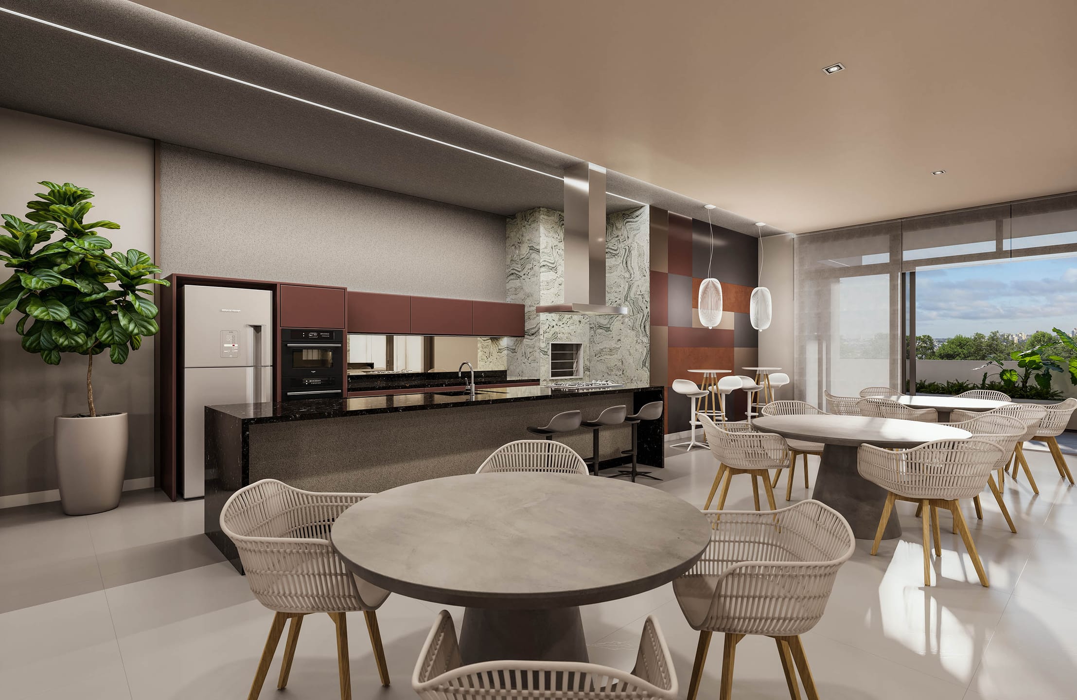 Apartamento à venda, Edifício Wonder, 283m² úteis, 3 ou 4 suítes, 3 vagas , andar alto - Nova Prochet, Londrina, PR