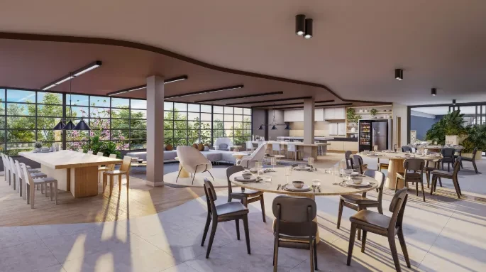 Apartamento À Venda pronto para morar no condomínio Wood da Vanguard, com 3 quartos (sendo 1 suíte), com 167 m², Terra Bonita, Londrina