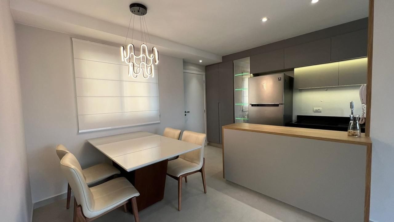 Apartamento à venda, Edifício Vista Parque, 2 quartos, sendo 1 suíte, ar condicionado, móveis planejados - Jardim Presidente, Londrina, PR
