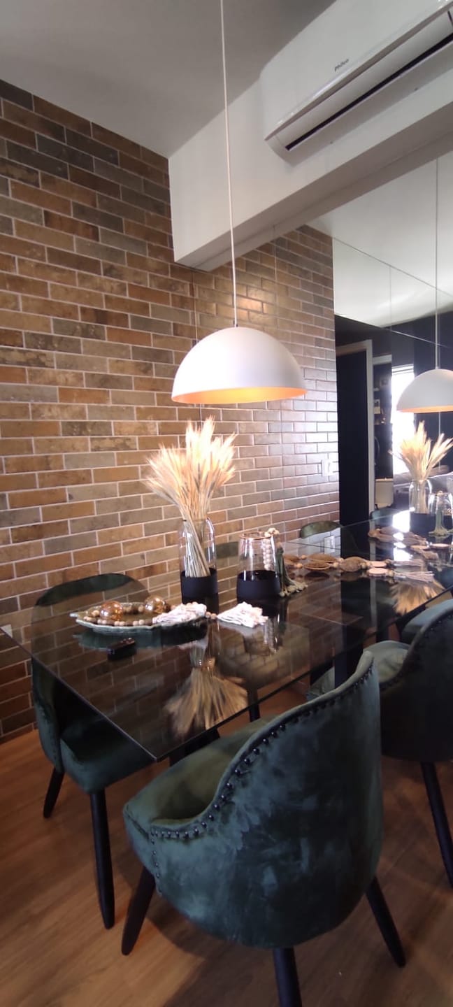 Apartamento a venda,Ed Sunset Faria Lima, 54m² úteis,2 quartos, móveis planejados, andar alto -  Gleba Fazenda Palhano, Londrina, PR