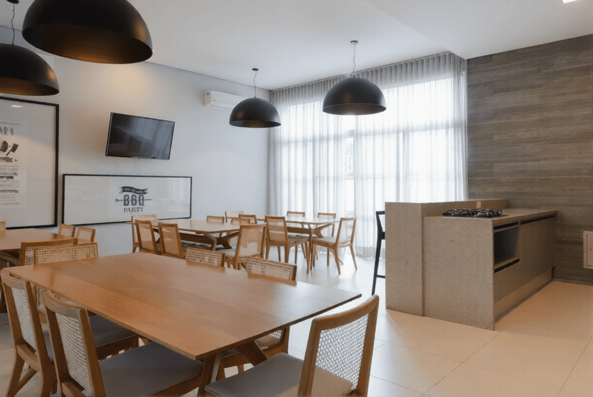 Apartamento à venda, Edifício Champs Élysées, 130m² úteis, 3 suítes, 3 vagas, andar alto, mobiliado, varanda gourmet - Gleba Palhano, Londrina, P