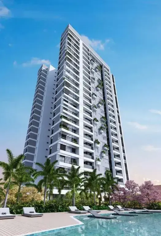 Apartamento à venda, Edifício Sense, 79m² úteis, 2 quartos (1 suíte), andar alto, ampla sacada com churrasqueira - Terra Bonita, Londrina, PR
