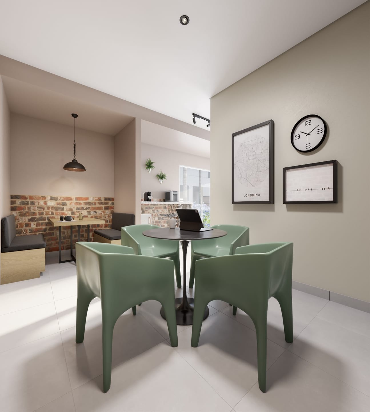 Apartamento na planta  à venda, Edifício Sensia Aurora,  50m² úteis, 02 quartos (1 suíte)  com sacada  - Aurora, Londrina, PR
