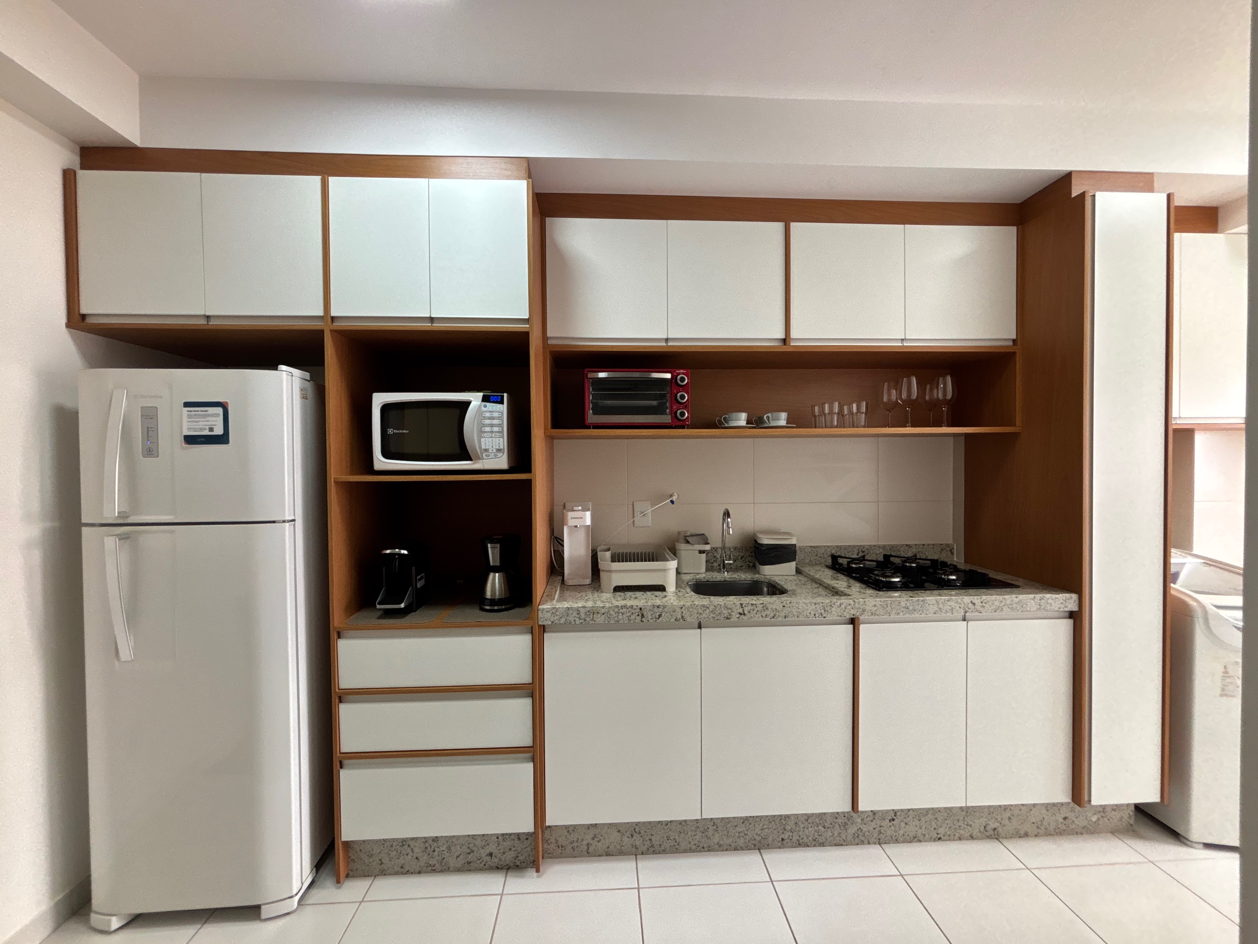 Apartamento para venda e locação, Edifício JH Palhano, 48,48 m² úteis, 1 quarto, mobiliado, andar alto - Gleba Fazenda Palhano, Londrina, PR