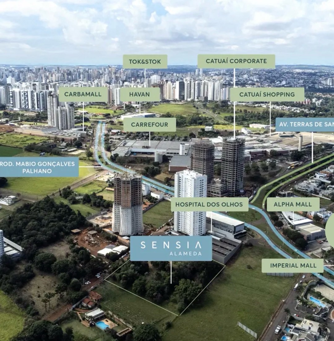 Apartamento padrão à Venda, Gleba Fazenda Palhano, Londrina, PR