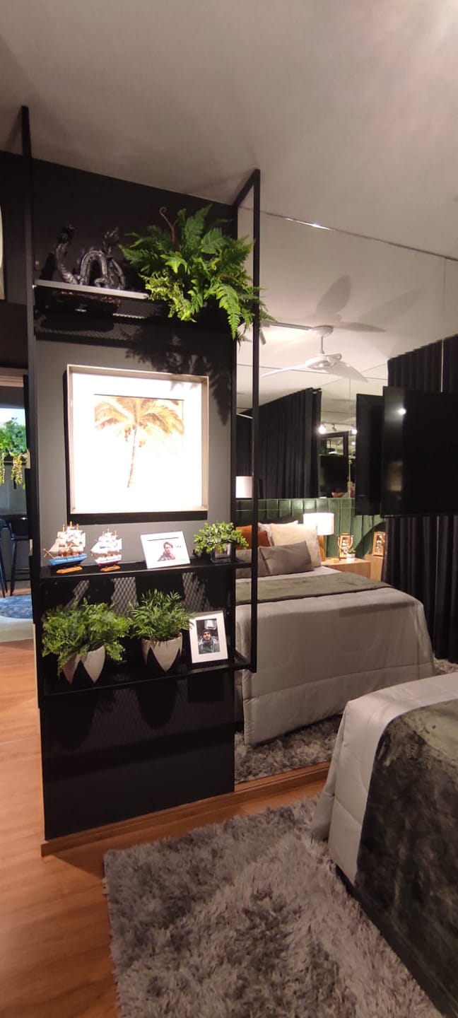 Apartamento a venda,Ed Sunset Faria Lima, 54m² úteis,2 quartos, móveis planejados, andar alto -  Gleba Fazenda Palhano, Londrina, PR