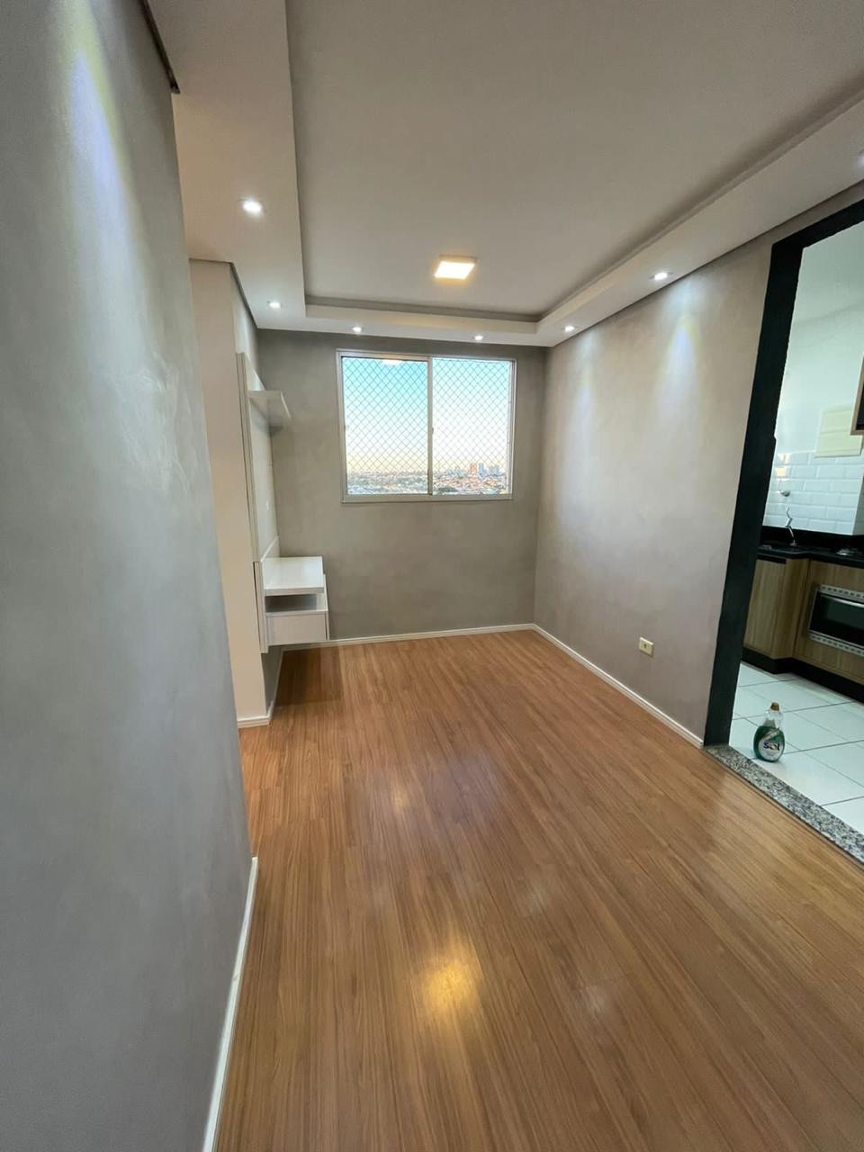 Apartamento à venda Spazio Louvre, 45m², 2 dormitórios com armários, 1 banheiro, 1 vaga de garagem, móveis embutidos, Gleba Fazenda Palhano, Lond