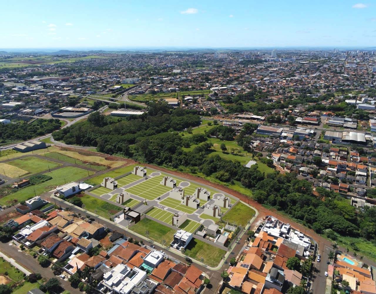 Condomínio Portal de Veneza Terreno a partir  125m² à venda, ao lado do Londrina Norte Shopping - Jardim Portal de Itamaracá, Londrina, PR