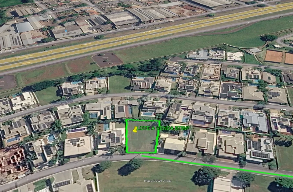 Terreno 875m²  À Venda no Condomínio Villaggio Do  Engenho Cambé