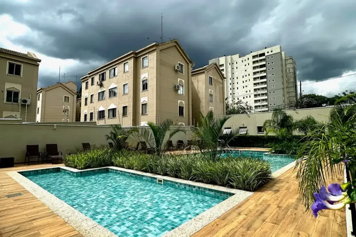 Apartamento à venda, Residencial Le Chalet, 56m² úteis, 2 quartos sendo 1 suíte, churrasqueira integrada - Parque Jamaica, Londrina, PR