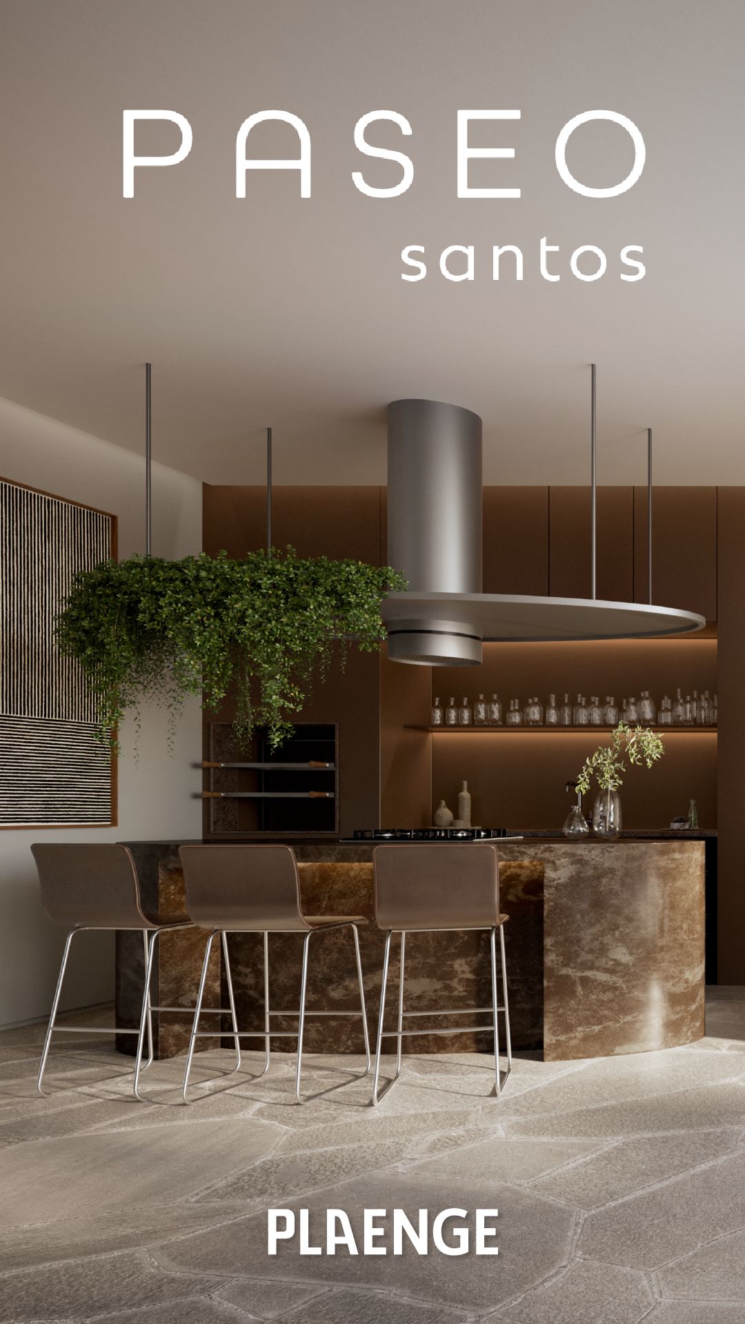 Apartamento na planta  à venda, Edifício Paseo Santos, 204m² úteis, 3 suítes, 2 vagas - centro - Londrina, PR