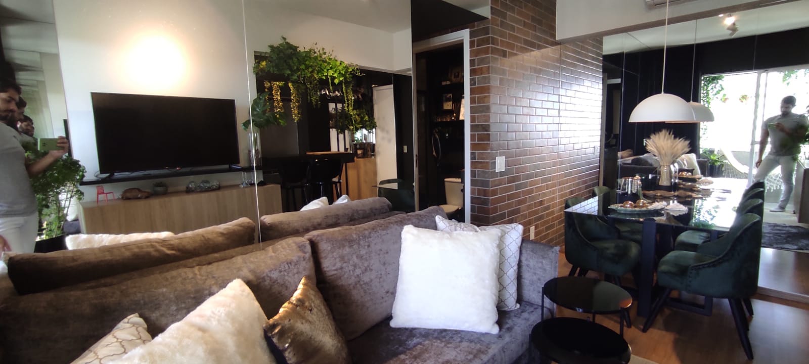Apartamento a venda,Ed Sunset Faria Lima, 54m² úteis,2 quartos, móveis planejados, andar alto -  Gleba Fazenda Palhano, Londrina, PR