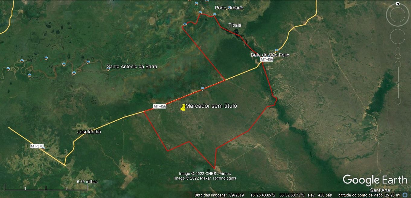 Fazenda à venda, treze mil hectares, cortada pela rodovia MT 40, Cuiabá, MT