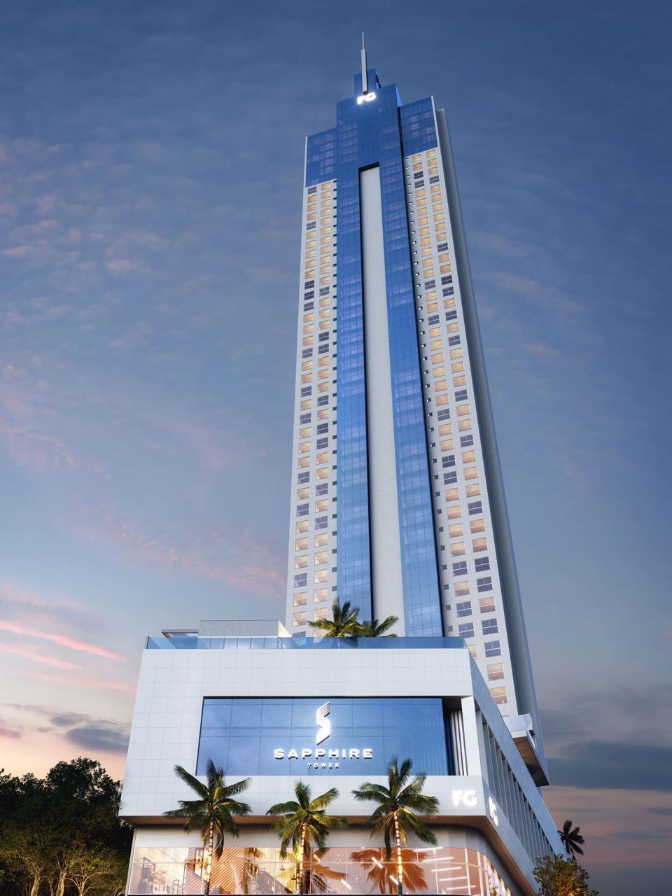 Apartamento direitos à Venda, em 100x direto com a construtora, 146m² úteis, vista mar, 4 quartos sendo 2 suítes, 3 vagas - Centro, Balneário Cam