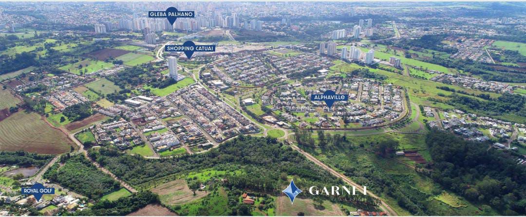 Terreno alto padrão à venda - Lançamento  Condomínio Garnet - LOCALIZADO  a 400m do shopping Catuaí -  Londrina, PR