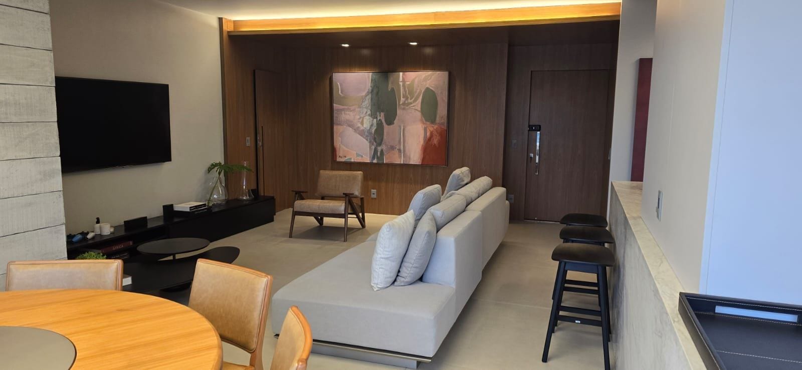 Apartamento à venda, Edifício Champs Élysées, 130m² úteis, 3 suítes, 3 vagas, andar alto, mobiliado, varanda gourmet - Gleba Palhano, Londrina, P