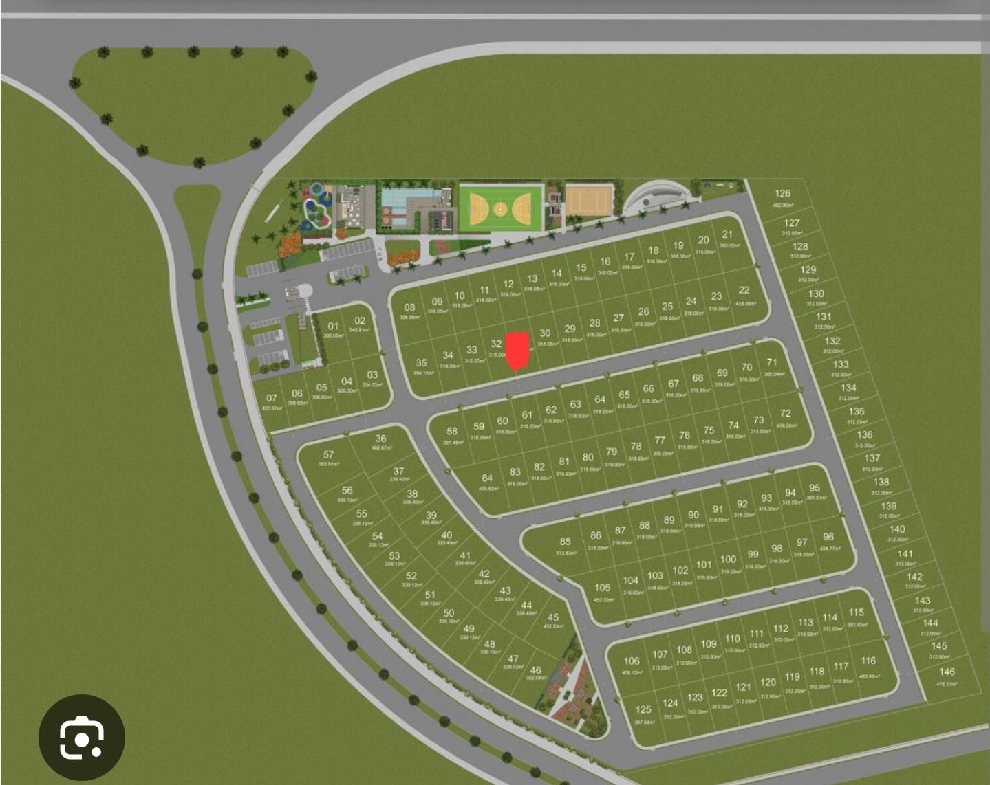 Terreno em condomínio Parque Tauá Indaiá à Venda, 318m² total -Jardim Morumbi, Londrina, PR