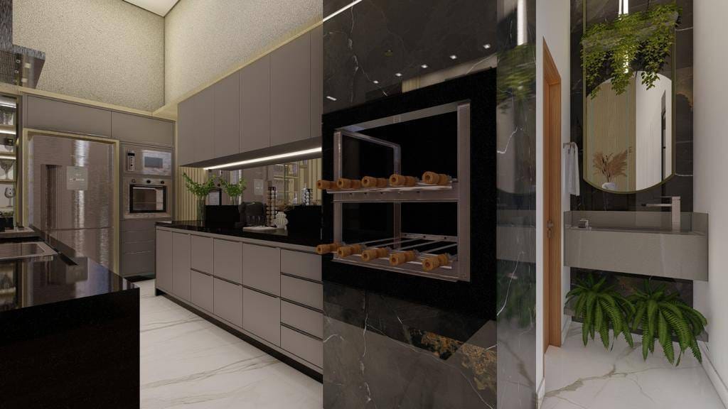 Casa à 173m² venda/3 suítes (sendo 1 master com closet)Piscina/4 vagas - Condomínio Legend Santa Rosa, Londrina, PR