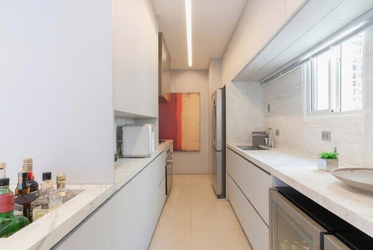 Apartamento à venda, Edifício Champs Élysées, 130m² úteis, 3 suítes, 3 vagas, andar alto, mobiliado, varanda gourmet - Gleba Palhano, Londrina, P