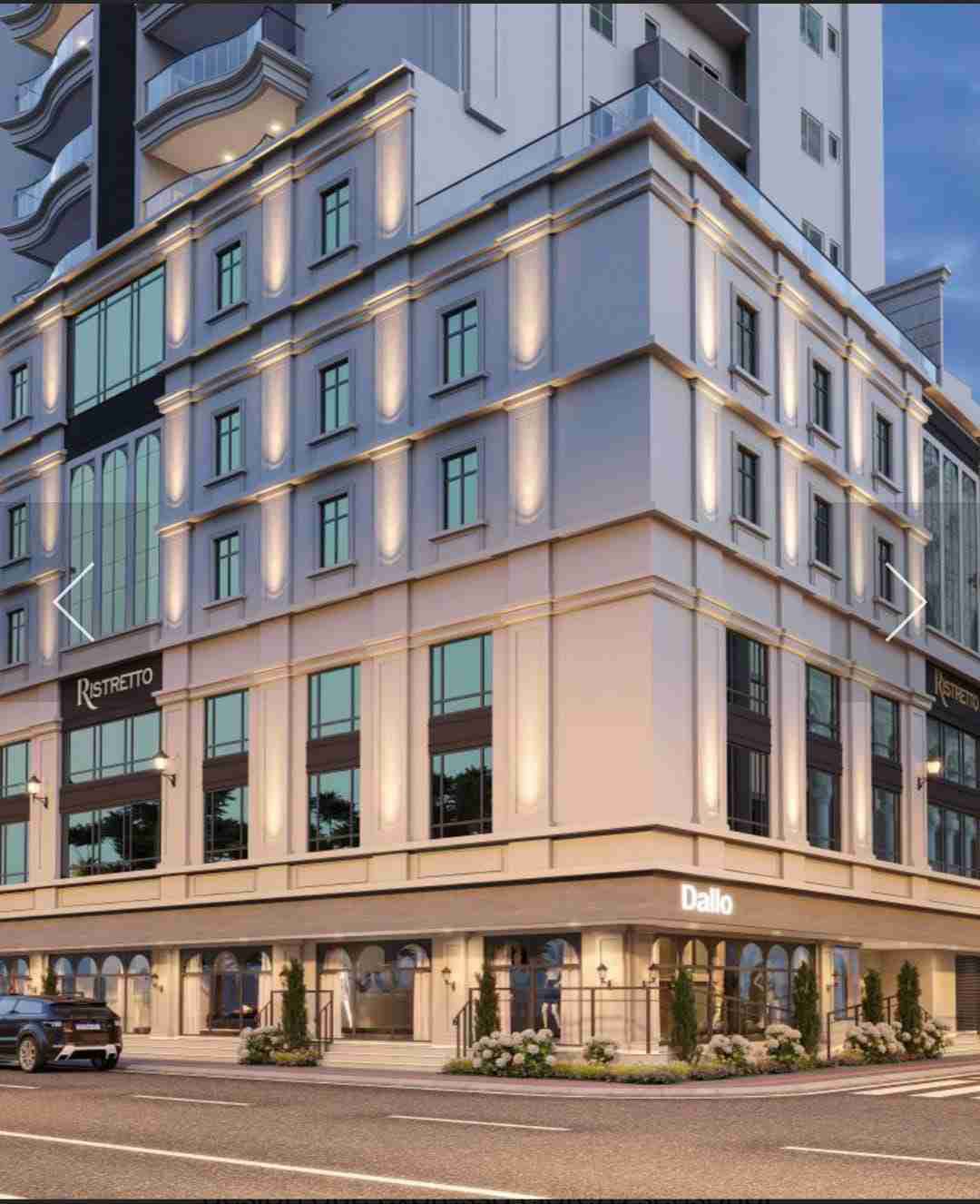 Lançamento apartamento a venda, 243m² úteis,  4 suítes, 3 vagas, Edifício Ristretto vista mar, piscina privativa, entrega dezembro 2025 - centro 